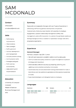 33 CV Templates Tailor-Made for the UK Job Market