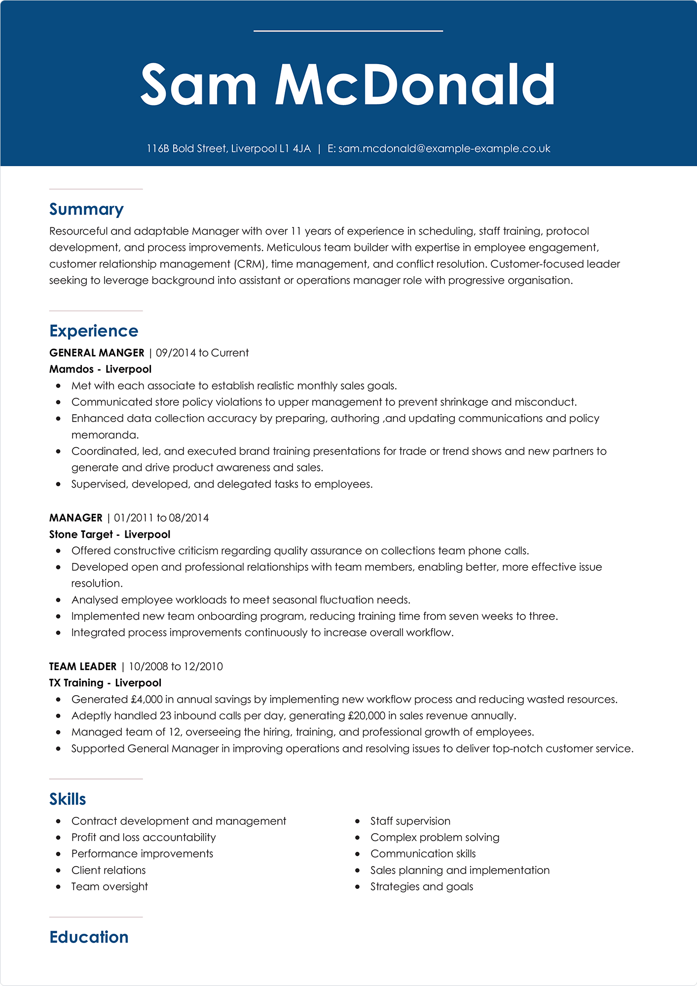 CV Templates Pick From 20 Professional CV Templates