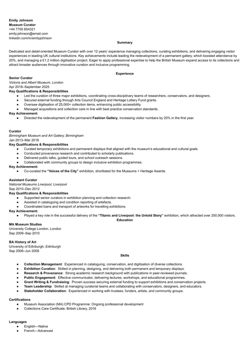 cv builder