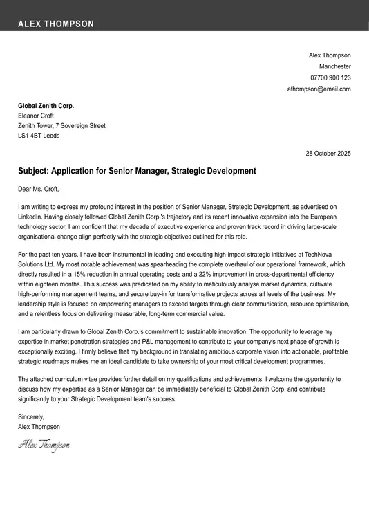 basic cover letter template