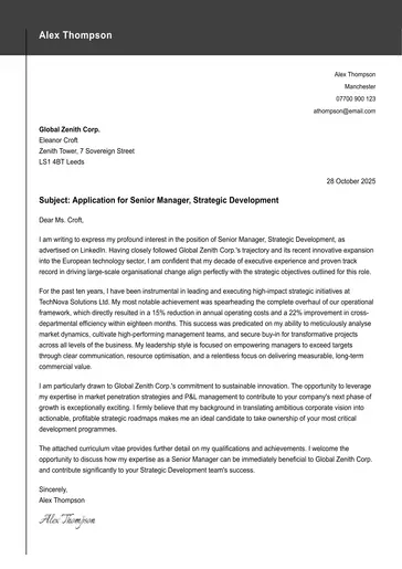 basic cover letter template