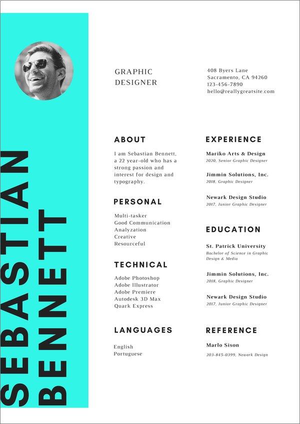 canva cv maker