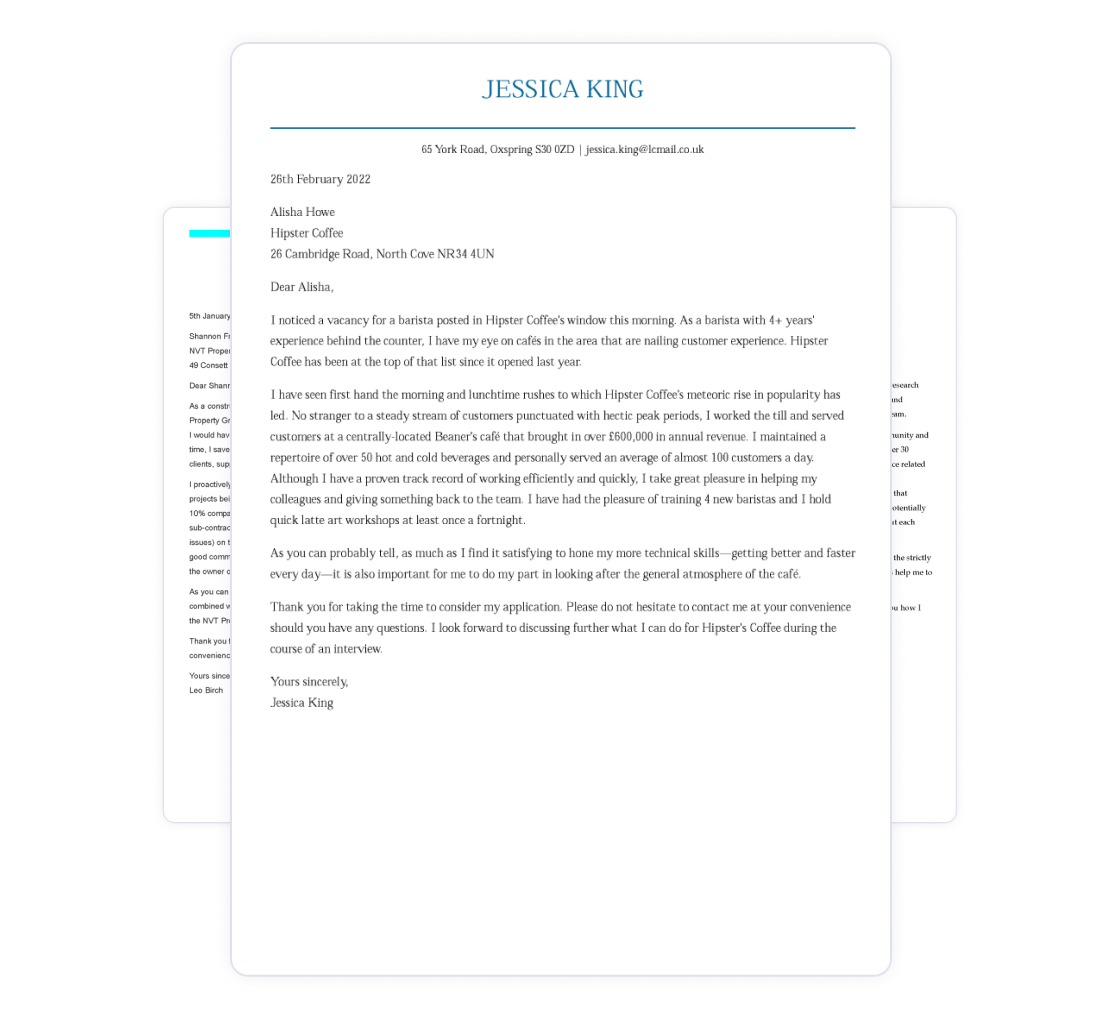 cover letter builder image 1