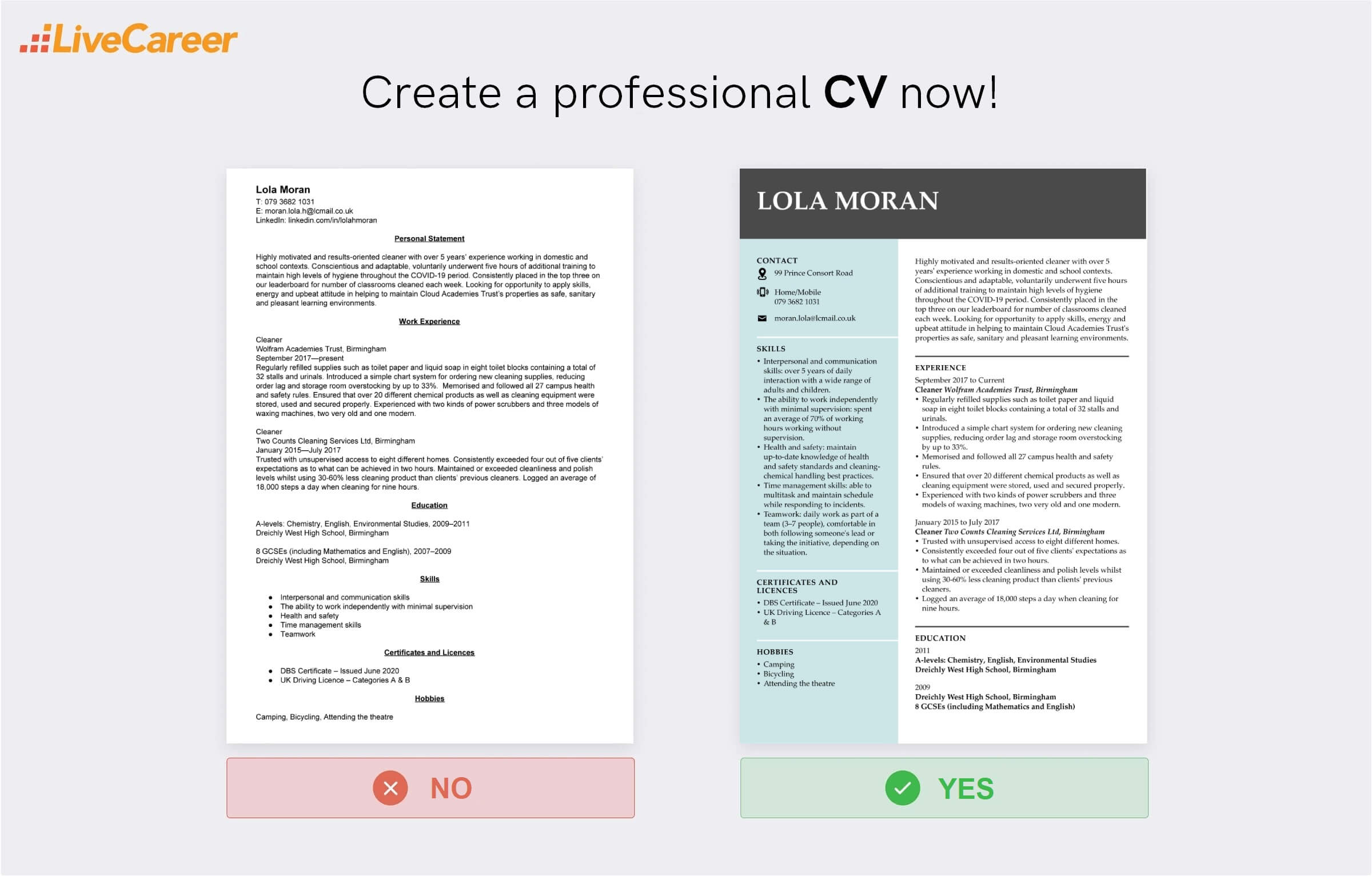 Cleaner CV Example Writing Guide Tips For 2024