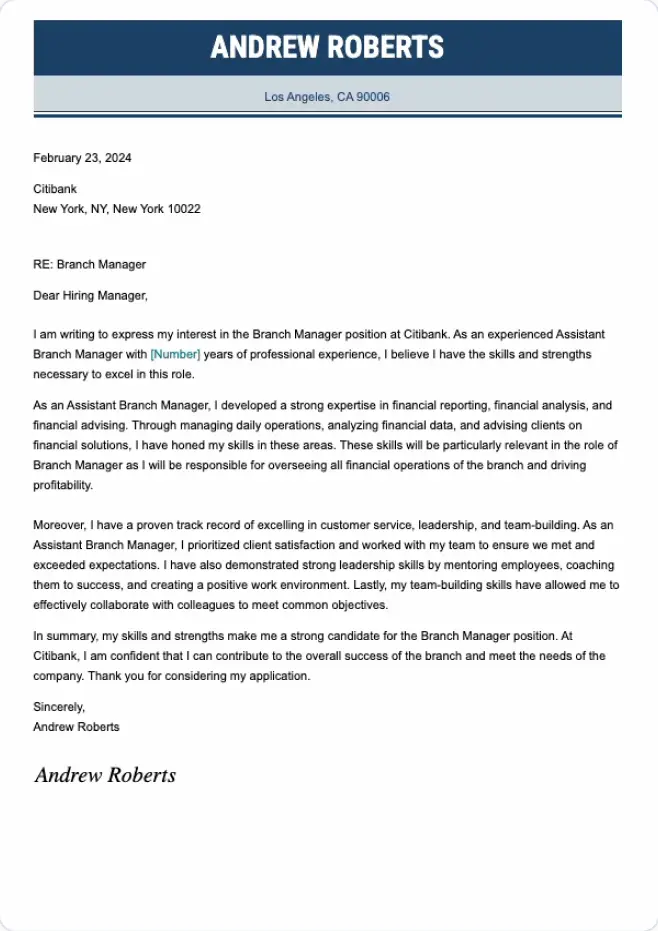 creative cover letter templates features