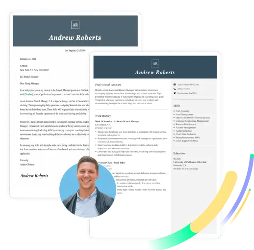 matching cv cover letter