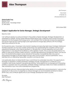 modern cover letter example