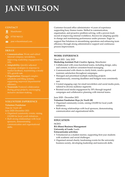 CV Sample