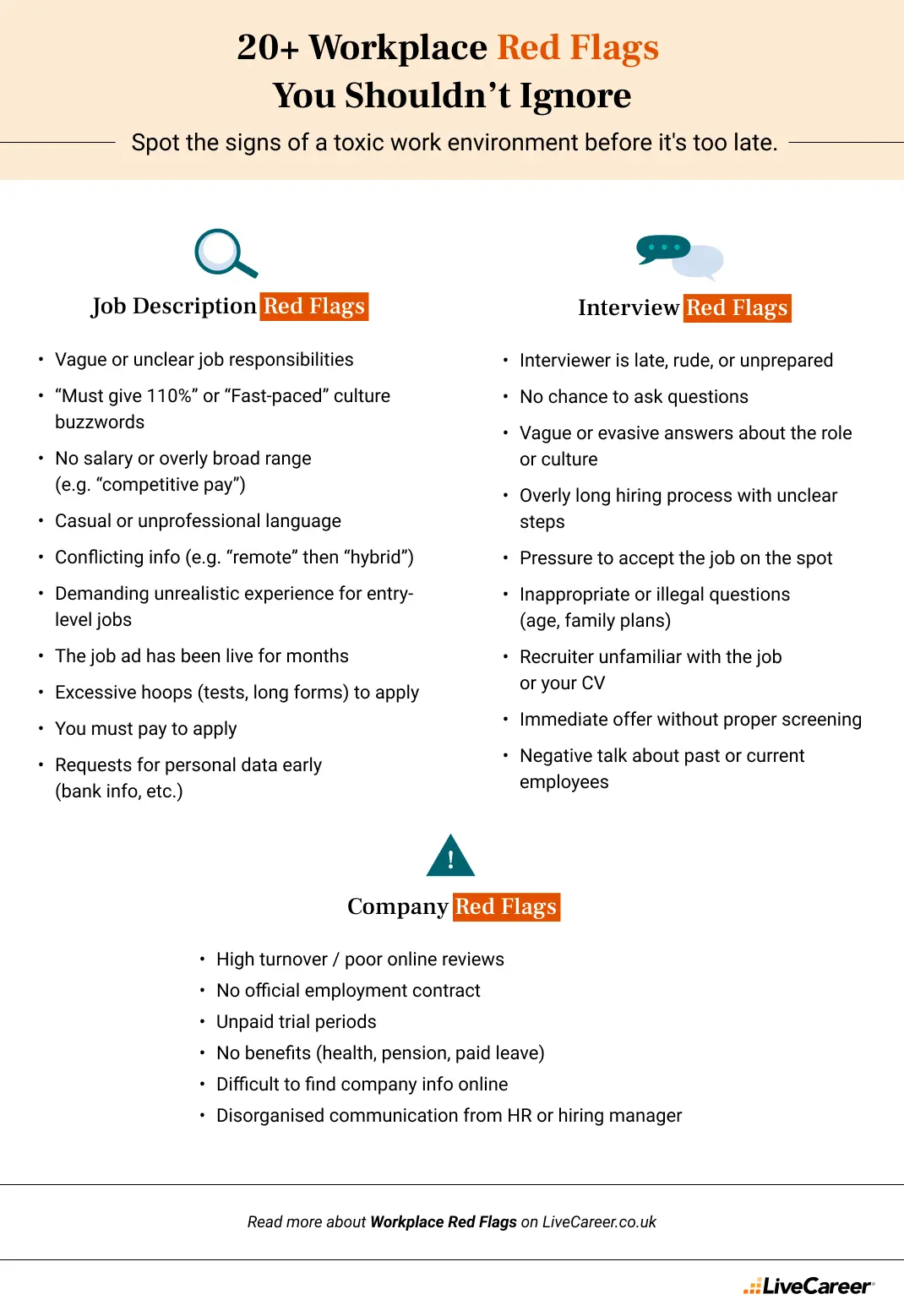 toxic workplace red flags